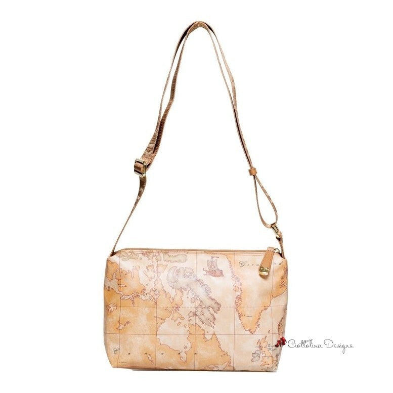 Beige Polyethylene Handbag