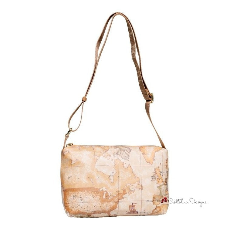 Beige Polyethylene Handbag