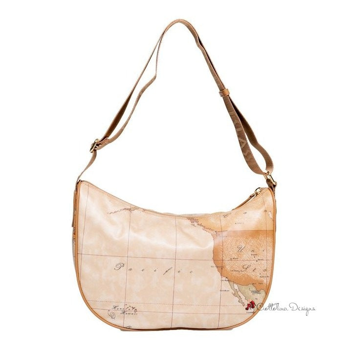 Beige Polyethylene Handbag