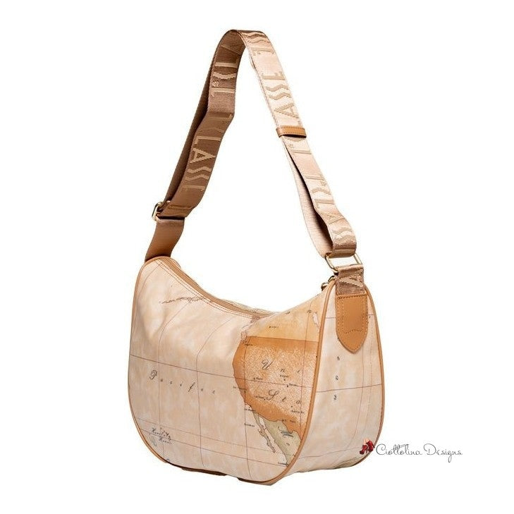 Beige Polyethylene Handbag