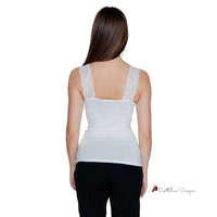 White Viscose Tops & T-Shirt