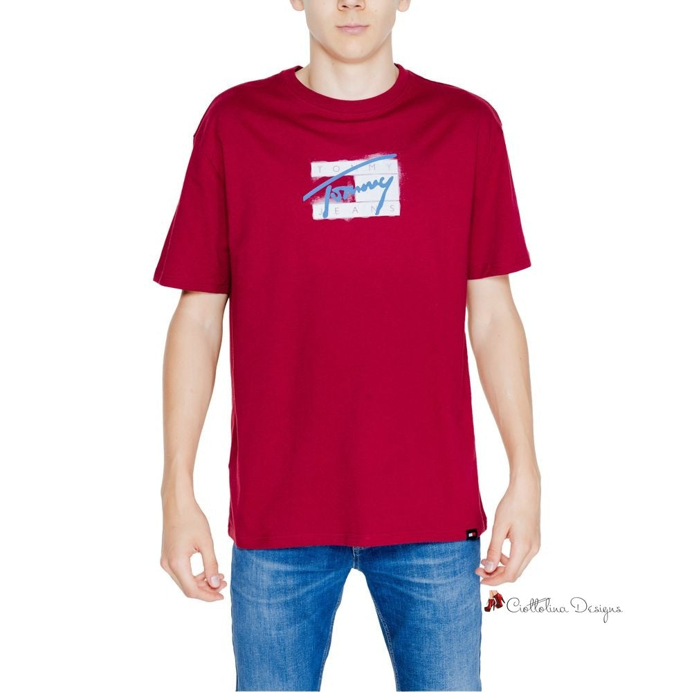 Bordeaux Cotton Rigenerato T-Shirt