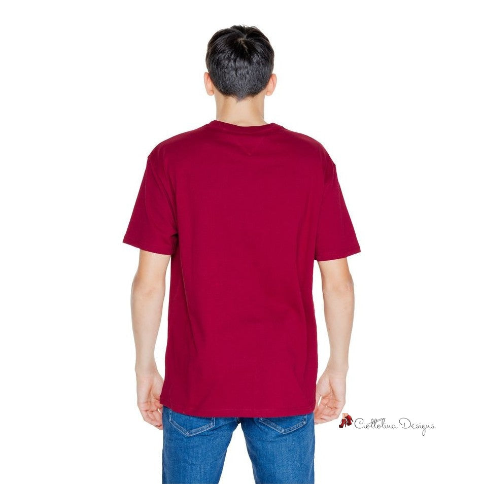 Bordeaux Cotton Rigenerato T-Shirt