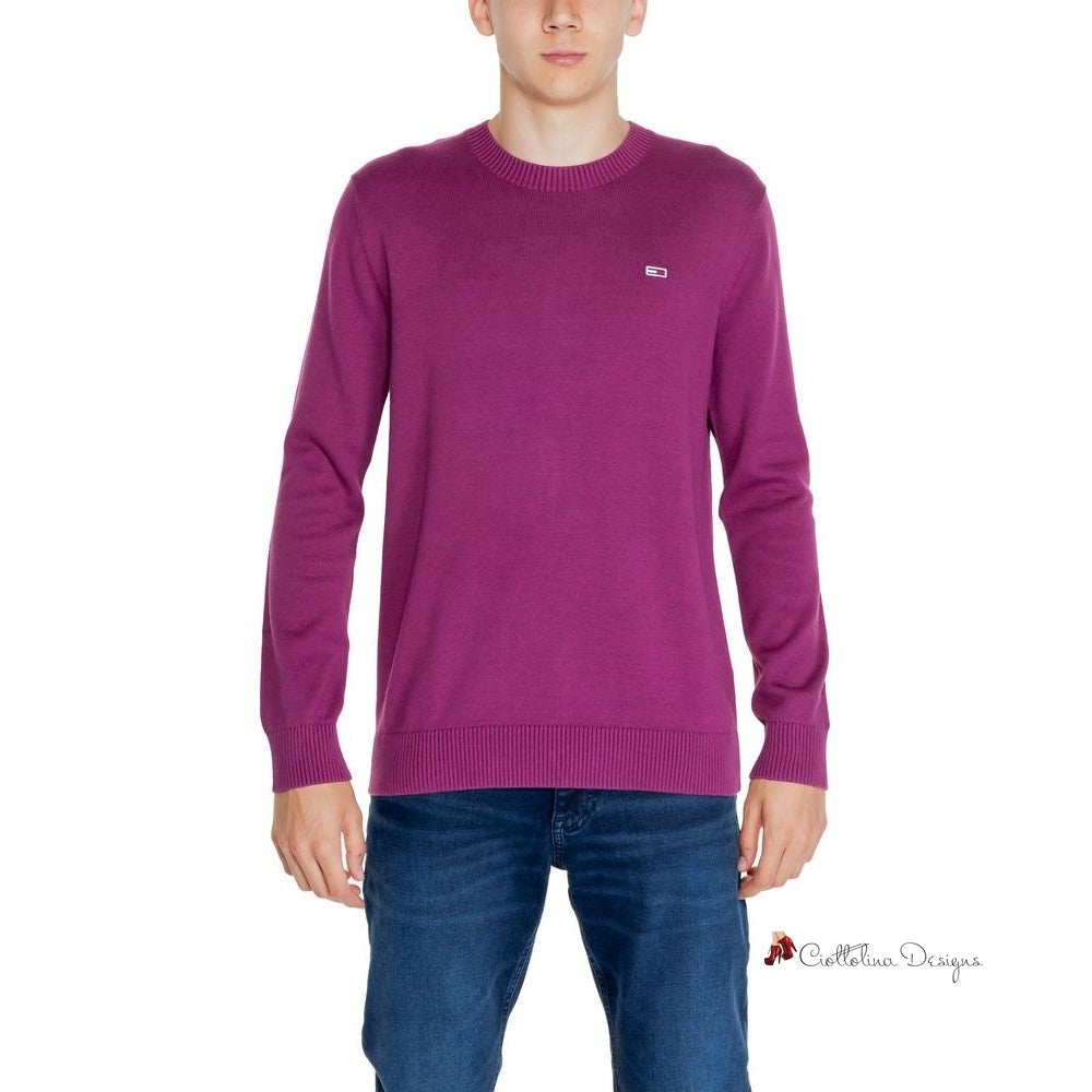 Purple Organic Cotton Sweater