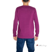 Purple Organic Cotton Sweater