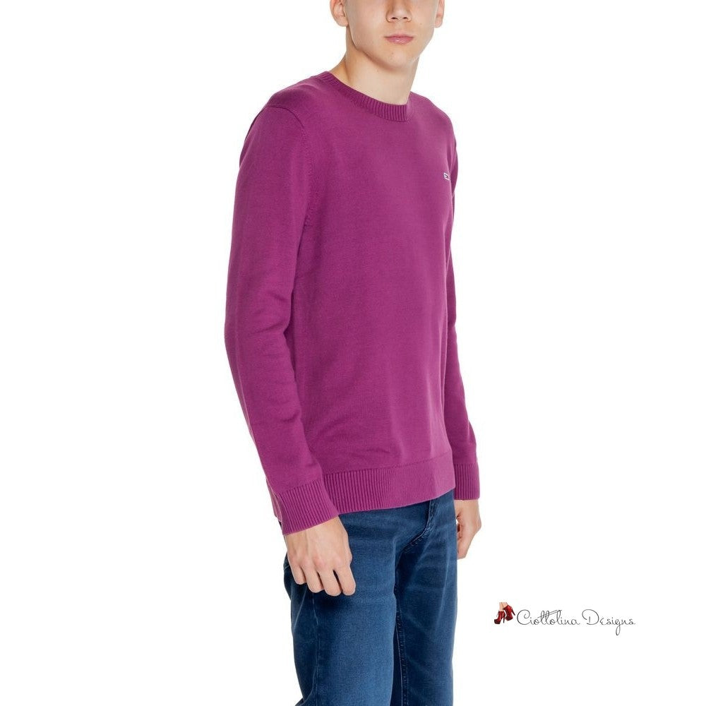 Purple Organic Cotton Sweater