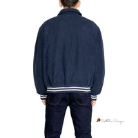 Blue Recycled Polyester Jacket