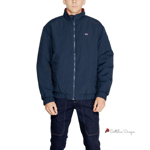 Blue Polyamide Jacket