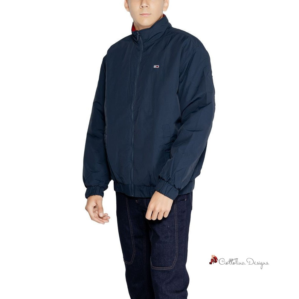 Blue Polyamide Jacket