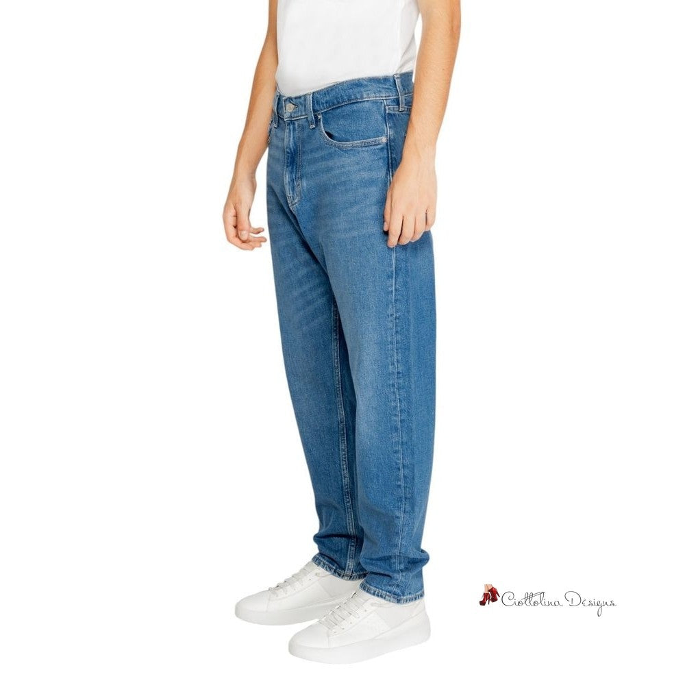 Blue Cotton Rigenerato Jeans & Pant