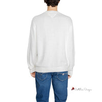 White Recycled Polyester Sweater