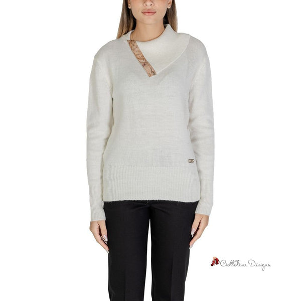 White Viscose Sweater