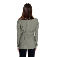 Green Viscose Suits & Blazer