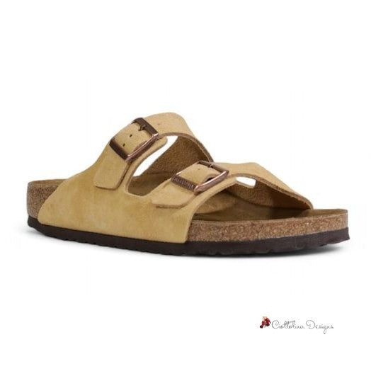 Beige Suede Sandal