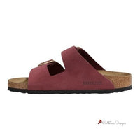 Pink Nubuck Leather Sandal