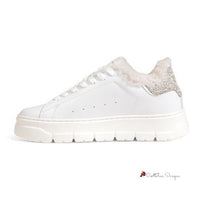 White Leather Sneaker