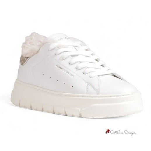 White Leather Sneaker