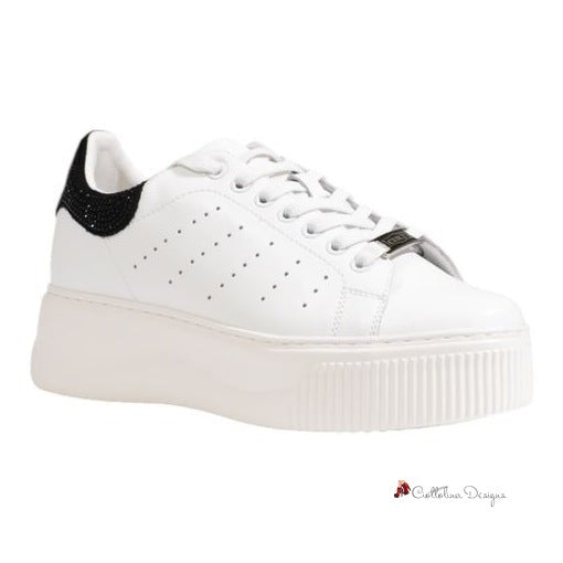 White Leather Sneaker