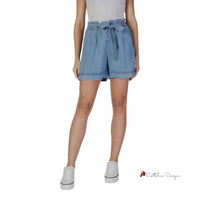 Light Blue Lyocell Short