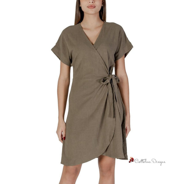 Green Viscose Dress