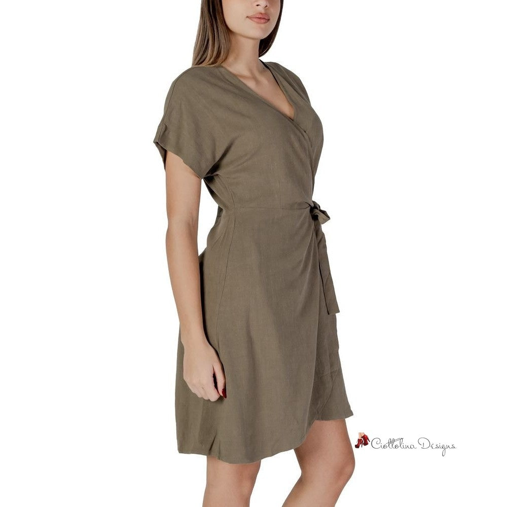 Green Viscose Dress