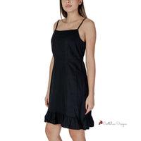 Black Linen Dress