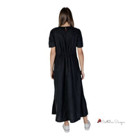 Black Linen Dress