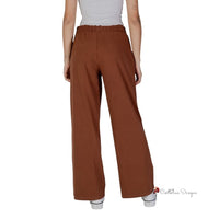 Brown Cotton Jeans & Pant