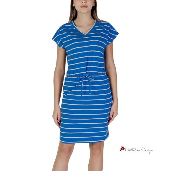 Blue Cotton Dress