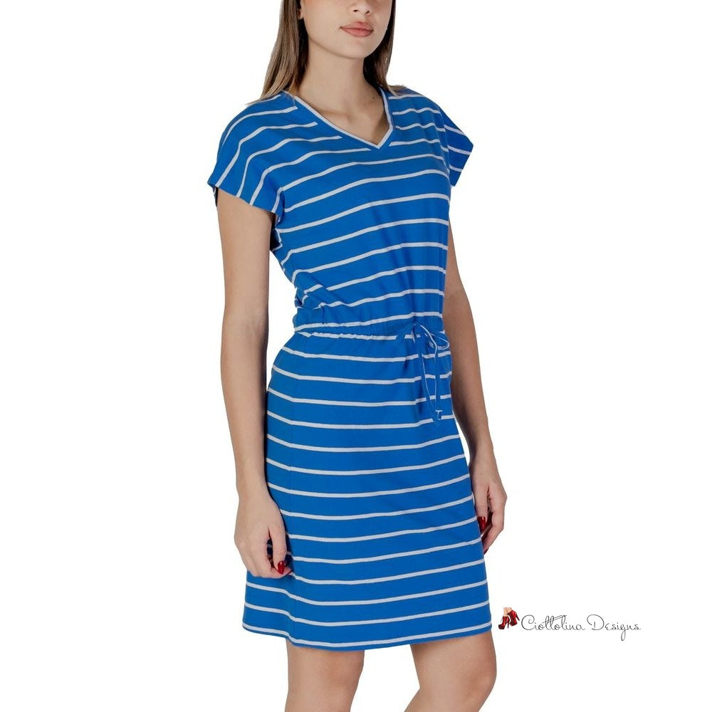 Blue Cotton Dress