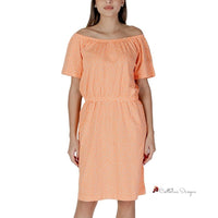 Orange Cotton Dress