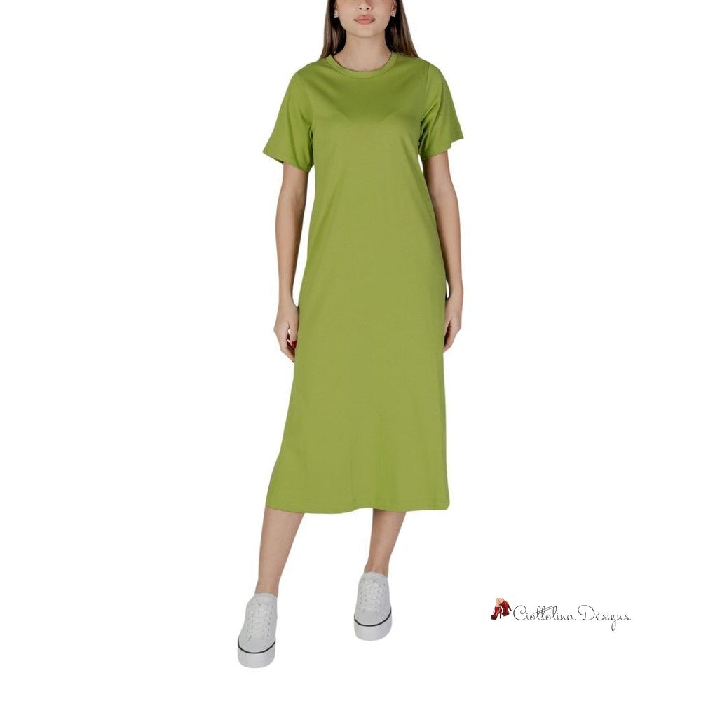 Green Cotton Dress