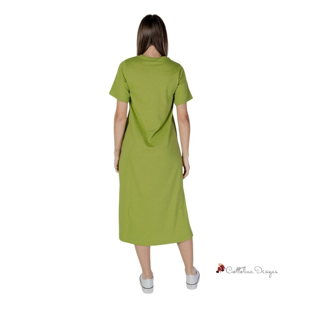 Green Cotton Dress