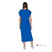 Blue Cotton Dress