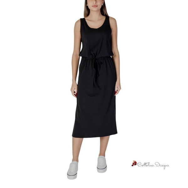 Black Cotton Dress