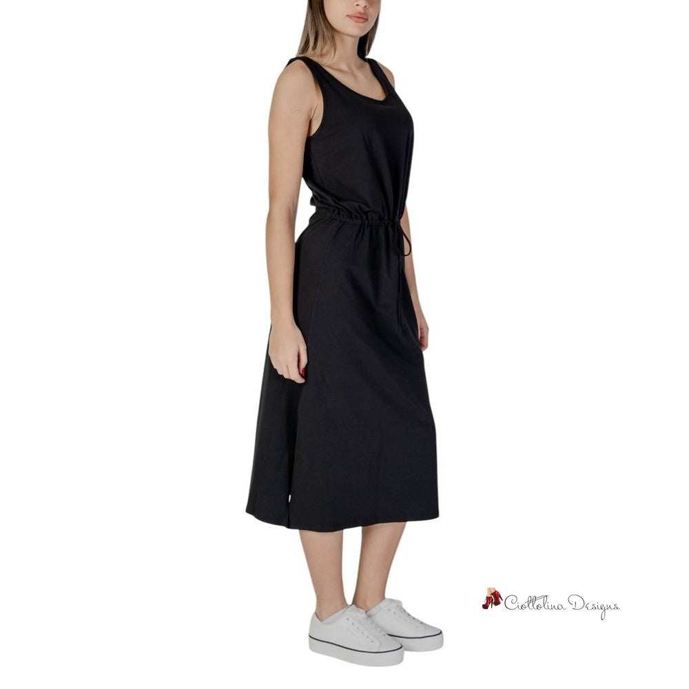 Black Cotton Dress