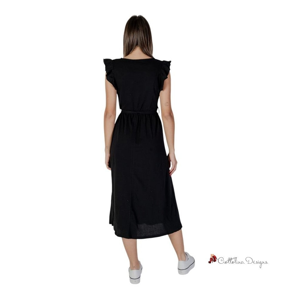 Black Cotton Dress