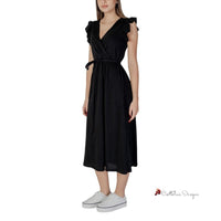 Black Cotton Dress