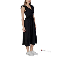 Black Cotton Dress