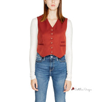 Red Polyester Vest