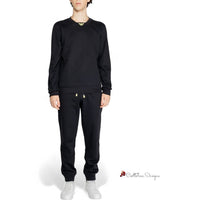 Black Cotton Sweatsuit