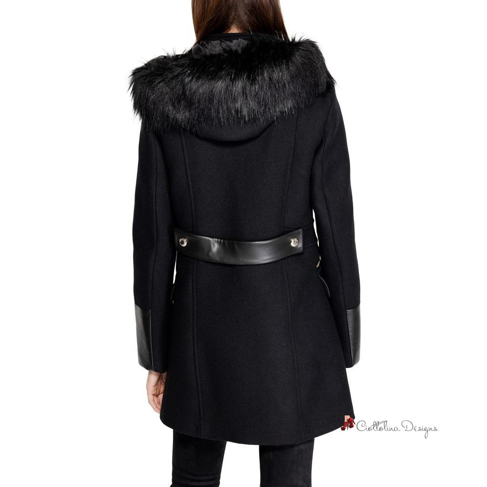 Black Wool Jackets & Coat