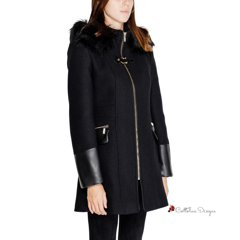 Black Wool Jackets & Coat