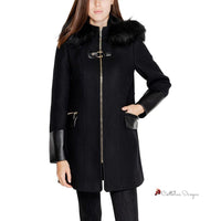 Black Wool Jackets & Coat