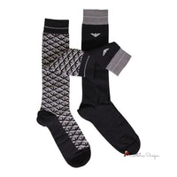 Gray Cotton Sock