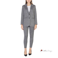 Black Polyester Suits & Blazer