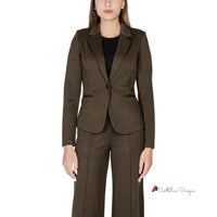 Green Polyester Suits & Blazer