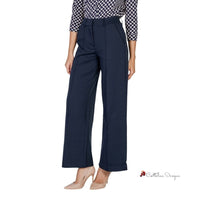 Blue Polyester Jeans & Pant