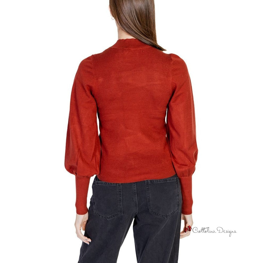 Red Viscose Tops & T-Shirt