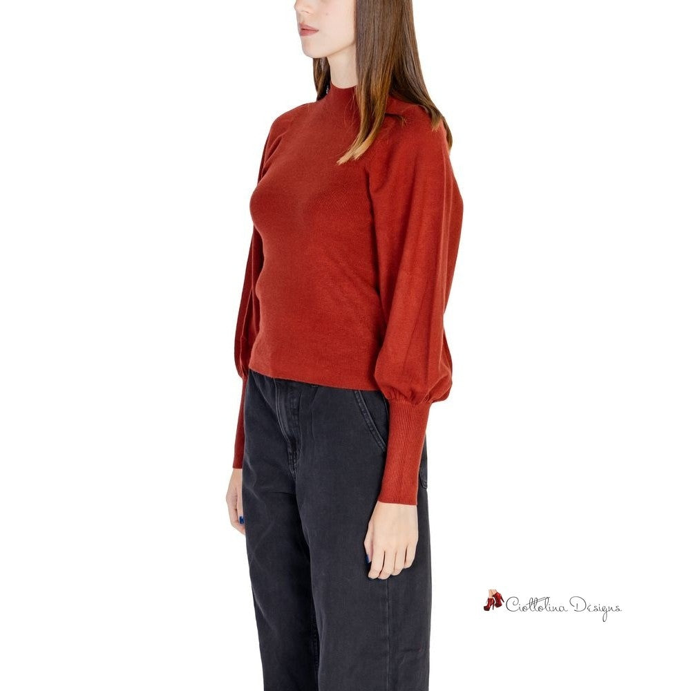 Red Viscose Tops & T-Shirt